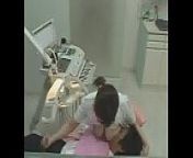 Japanese Dentist Handjob from big tits dentist