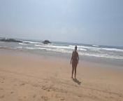 Walking nude freely & having fun on public nudist beach from natursim and nudism nudi