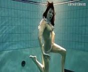 Teen loses her panties underwater from shower outdoor andrea granda from andrea granda watch video