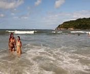 Flagrei duas atriz na praia do Guaruj&aacute; e gravei escondido Melissa Devassa- Paty Bumbum from tamil actress grabing penis