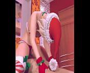 Mercy Dick Riding with Christmas outfit from christmas compilation nsfw