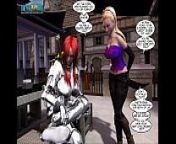 3D Comic: Blade Maidens. Episodes 1-3 from avatar cartoon xxx comics pic