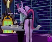 Dragon & Pony Sex from 3d spike twilight sex hooves art