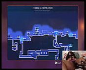 Chubby Ebony Gamer Girl Gets Fucked With Dildo While Playing Video Game - Dead Cells from dead girl pussy
