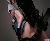Xuprmefenix yorha 2b compilation2 alt outfit from 2b yorha missionary nier automata animation 3d porn
