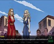 Game of whores ep 24 Dany, Sansa e Cersei Cavalgando com Dildo from darknet nude 24