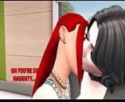 My Goth Girlfriend [The Sims 4] [FUTA] Part 1 from the futa world part