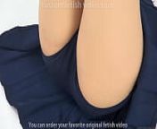 Legs spread and shorts visible through skirt from bhabi divar s