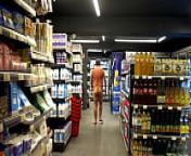 Completely Naked in Shop (SPAR) from isl nudist 018