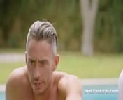 Alexa Flexy&hellip;ble Enjoys Outdoor Anal Threesome from sex on swimming pool