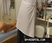 Woman patient secretly videotaped by voyeur doctor from serial secret spy cam