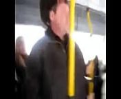 Russian girls flirt with an exhibitionist stranger on the bus from flirt in bus