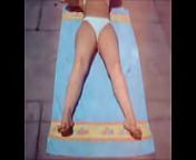 Donna Maria in Bikini By My Pool from big thighs in bikini