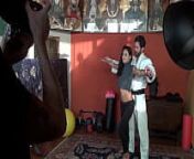 Dietro le quinte dal set di &quot;L'Istruttore di Karate&quot;(Cristina Miller e Geri del Bello) by Andy Casanova from set
