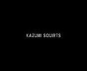 Hot asian babe Kazumi Squirts from squirting kazumi hot hardfuck at maximo garcia39s