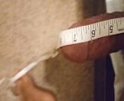 Measuring penis from penis measuring