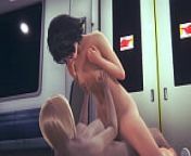 Yaoi Femboy - Sexy Femboy having sex with futanari in train Full - Sissy crossdress Japanese Asian Manga Anime FilmGame Porn Gay from gay vorerk sex train in bus