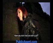 PublicAgent Bara Her pussy gets wet talking about sex from 16 baras