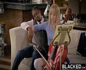 BLACKED First Interracial For Rich Girl Riley Nixon from gag rich