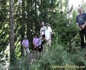 outdoor groupsex swinger orgy from granny swinger party
