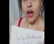 Verification video from janicemartinezzz new videos