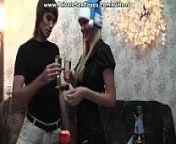 Christmas hardcore sex with cum on her ass from educat sex son