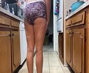 Amateur Solo Panty Soaking In The Kitchen from soaking panties solo