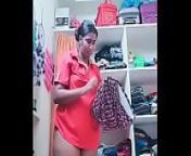Swathi naidu dressing after bath from indian housewife bath after dressing chaning bhatroom