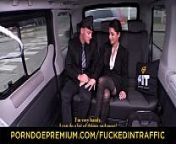 VIP SEX VAULT &ndash; Lucky driver fucks hot babe in the taxi from sex lndian vip