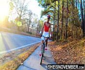 Sheisnovember Need Her Enormous Nipples Suckled, So She Asked A Friend. After Bike Riding From Lunch With A Male Friend Who Watched Her Upskirt Flashing Ass Cheeks And Red Thong As He Rode Behind Her, Then Sucking Her Titties on Msnovember from manish fake nude sex mien girl