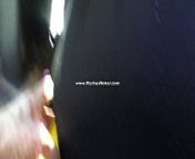 Guy Touch my StepMom's Fat Juicy Ass in Bus which is stuck on top of the column and she responded from boobs touching bus