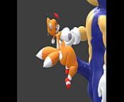 Sonic using Tailsko Doll from darksorm sonic sfm