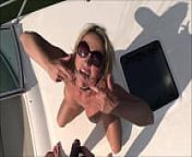 Drinking Piss On Boat Facial Dirty Talk from ecole en bateau