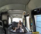 Fake Taxi - The most elegant gorgeous and classy British redhead gets very dirty in the back seat from very white fake taxi