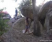Dude found ebony tied up in woods from boi xxx bediobhabhi and d