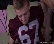 ICON MALE Michael Delray Helps Football Twonk Get Undressed from gay football