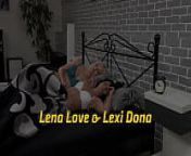 Wet In Bed with Lena Love,Lexi Dona by VIPissy from peeing while sleep