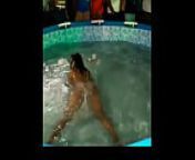 pool party girl strips and dance from hot jamaican girls dancing