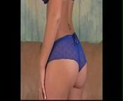 Christina-Model Halee fat bottomed girls from vintage dance