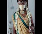 Indian crossdresser model Lara D'Souza saree video 4 from indian shemale saree sex