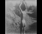 Girl and woman naked outside - Action in Slow Motion (1943) from hung und free vintage nudist pg