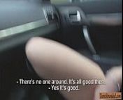 Kinky hitchhiker gets pounded by nasty stranger in the car from getting kinky in the car mp4