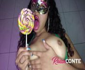 latina brasileira da bunda grande chupando o pirulito e mostrando a buceta Raissa Conte from vicky stark nsfw neon micro bikini video leaks mp4