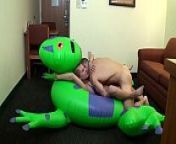 Tony, Heather and the frog from cum inflation big cock