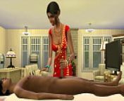 Indian StepMom give virgin steoSon massage to feel better after hard day at work - indian sex from मराठी वहिनी hot mom son sex