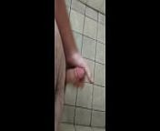 Public Masturbation in a rest stop bathroom from ava rossw repo