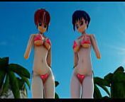 Ranma & Akane in MMD from ranma 1 2