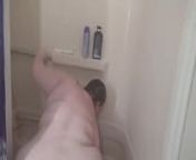 wife's shower time fun from bbw shower time