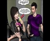 Twink Guy vs Shemale Rock Diva Fanny 3D Gay Comics from 3d shemale orgy