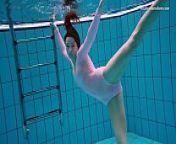 Liza Bubarek hot underwater mermaid from japanese swimsuit girl